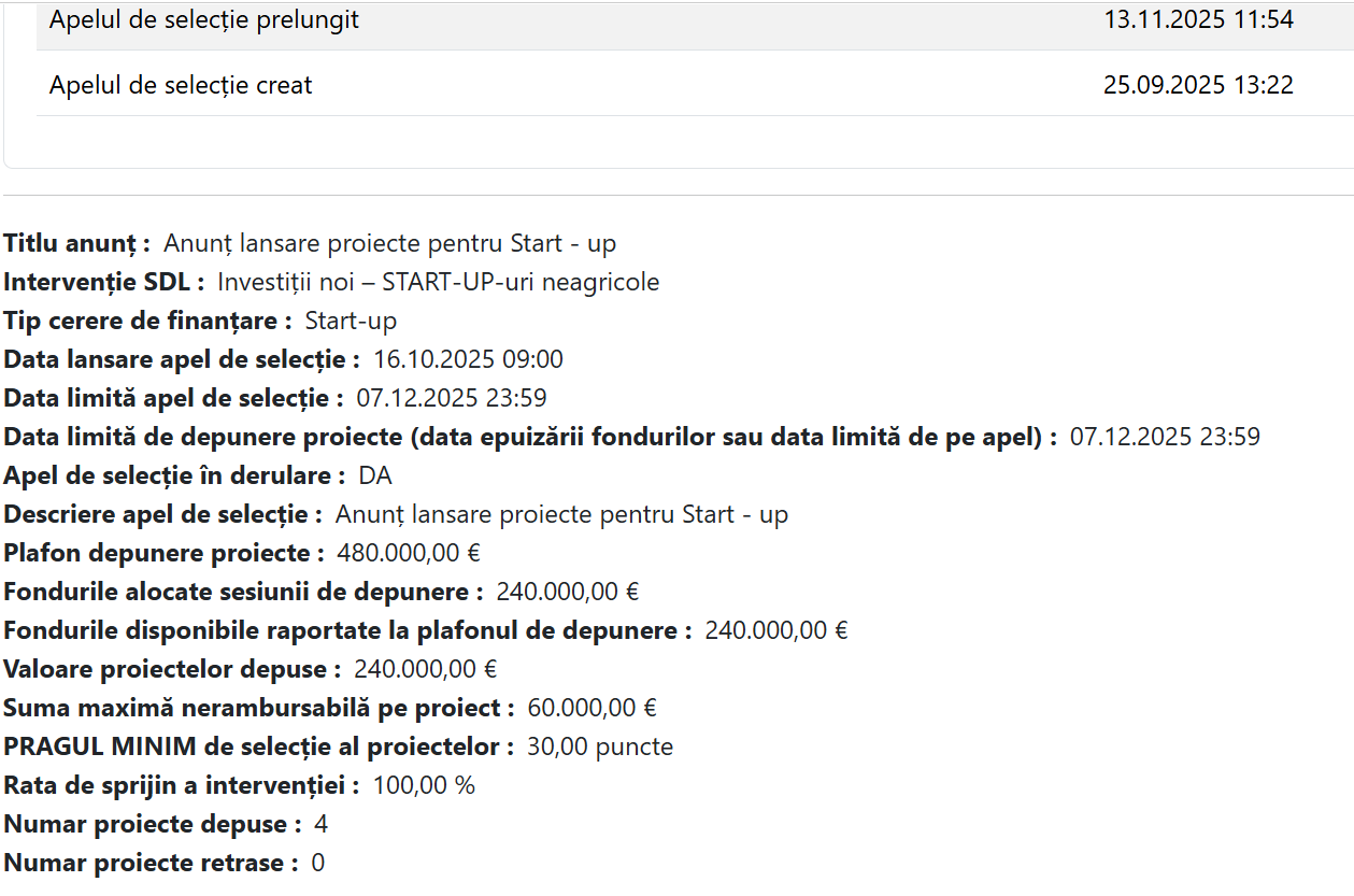 Prelungire interventia Smart Village